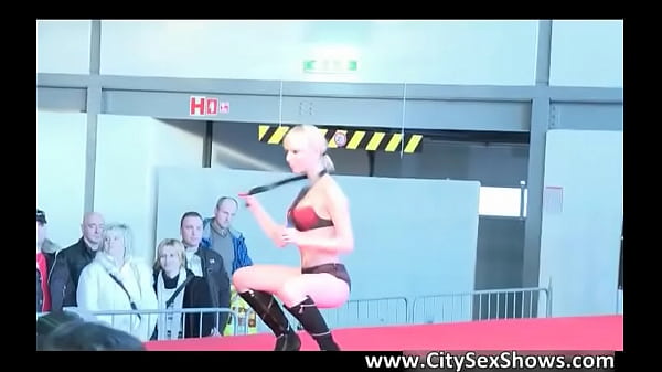 Nonton Blond With Pleasure Boobs Stripping Down thumbnail