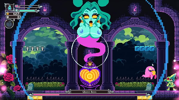 Flip Witch Pixel HENTAIGame Ep13 monster cocktitjob_and facial cumshot