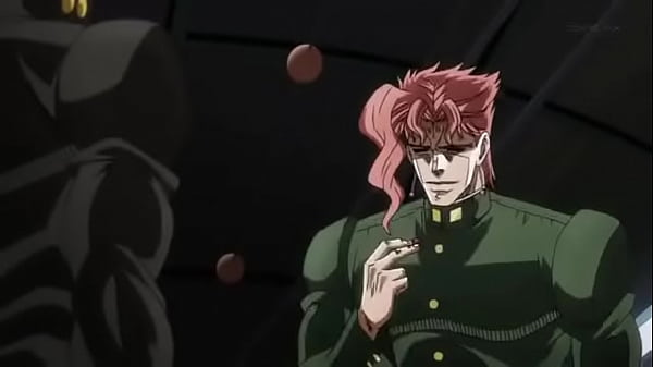 Jojo's bizarre stardust crusaders kakyoin licks a cherry