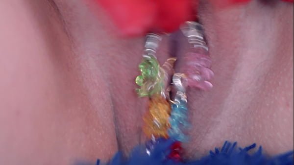 Santa Pussy Play - Pierced Pussy Lips thumbnail