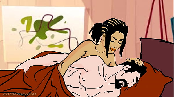 African Beauty Wakes American Fuck Friend For Intense Fuck thumbnail