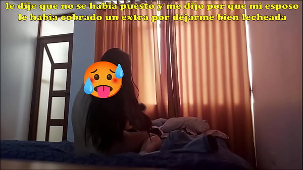Mi Marido Me Ofrece A Un Se&ntilde;or De Su Trabajo Por Ayuda Econ&oacute;mica Y Me Cacha Bien Rico Hasta Llenarme De Semen thumbnail