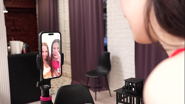 Friends start video call ends with everyone fucking live in wild group session 