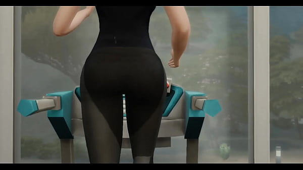 Play MP4 - Rubia de grandes tetas y enorme culo seduce a su entrenador y termina follada