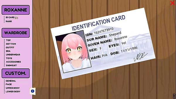 Playing h game roxanne