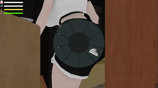 Playing H game Roxanne 