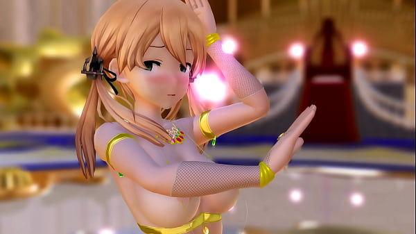 Twintails girl shaking her ass mmd by ariak