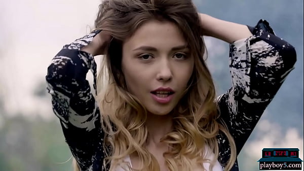 Big natural boobs Playmates from Europe and Russian getting naked 