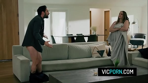 Chubby milf_Codi Vore got caught fapping by_property manager and gets banged