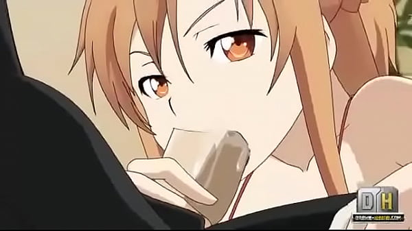 Art Online Hentai Asuna is curious to_taste Kirito cock