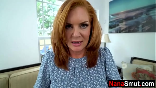 Granny helps_stepgrandson relax old young taboo