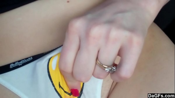 Dagfs - Beautiful Amateur Babe Masturbating In A Car