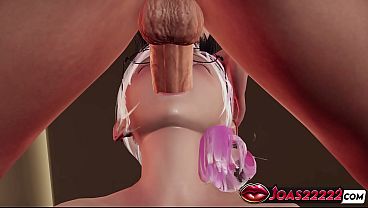 Play MP4 - Hot Lilian in Fishnet Stockings 3D Animation - No Hands Blowjob Service&comma; Sitting Near Handjob with Big Dick&comma; Intense Irrumatio Ending with Facial Cumshot Rule34