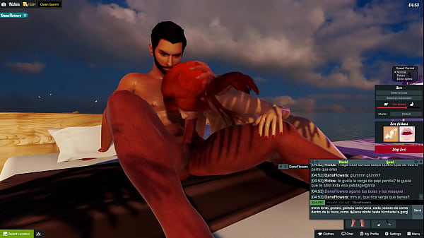 Disfrutando con una amiga