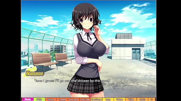 Play MP4 - Tenioha&excl; Girls Can Be Pervy Too&excl; - Nanase Route 2 - Titfuck on the Rooftop