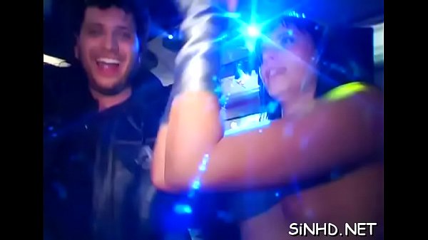 Hot chicks are charming guys with raucous cock engulfing 