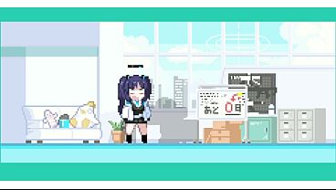 Blue Archive Hayase Yuuka Having Sex with a sensei