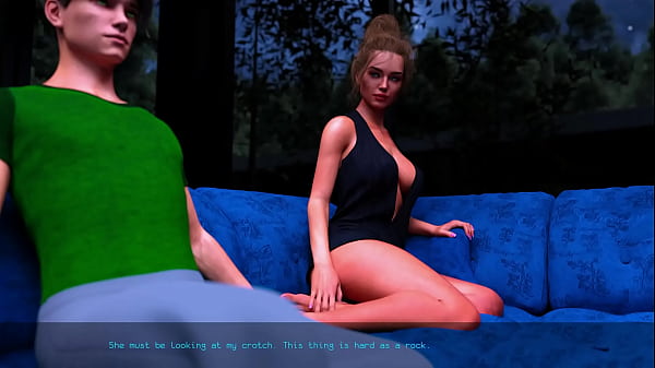 Nonton Stepmom Blowjob - Measuring My Cum #6 Animated Porn Gameplay thumbnail