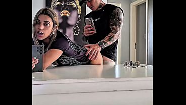 Mirror Fucking Ends With Jets and Squirt