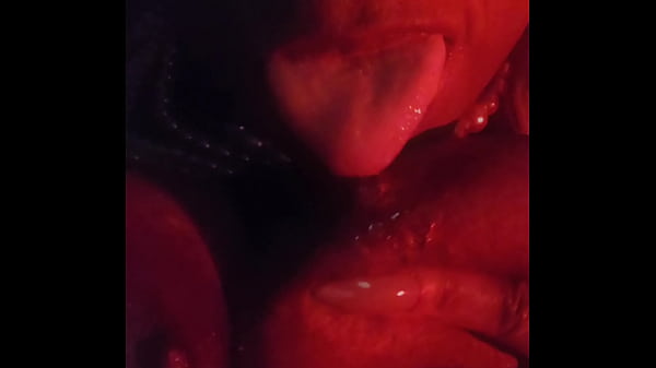 Fe_Hendrix_Sucks Spits on_Her Big_Nipples