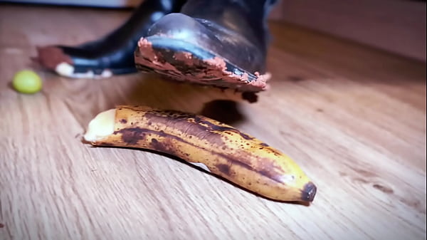 Destroying Food With My Leather Boots thumbnail