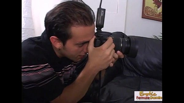 Model sucks andfucks the photographer_to ensure her success