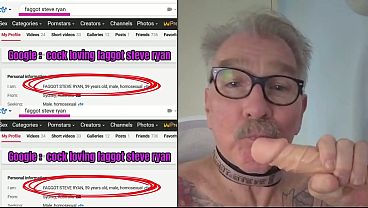 Shaved Grandpa Gives Himself a Fetish Dildo Blowjob in a Solo Amateur Video