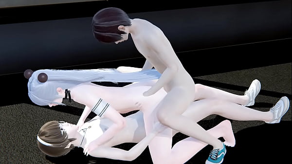 Yaoi Femboy - Kano sex in a threesome part 2 