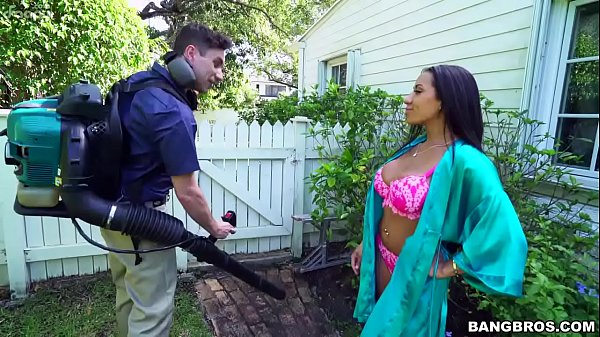 Backyard Interracial 