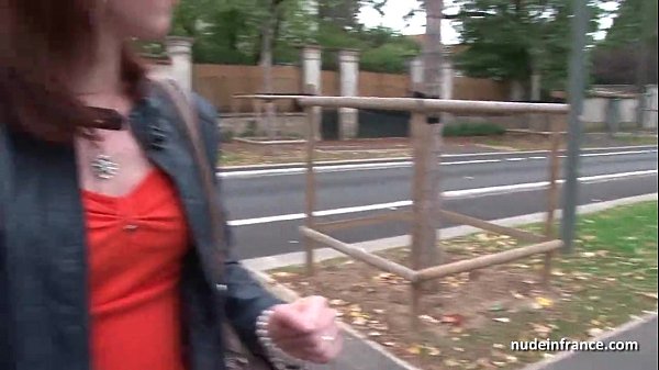 Play MP4 - Anal experience sexy young redhead small titted amateur catched up in street