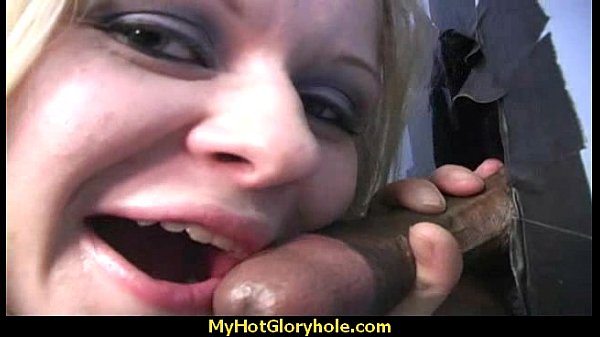 Huge Tit Babe Deepthroats Gloryhole DIck 30