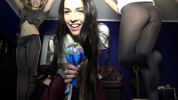 No Underwear Girls At Home Party thumbnail