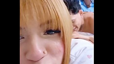 Pscc Colegiala Rubia Venezolana Se Deja Coger En Vivo Por Su Novio Mientras Hace Un Live De Tik Tok ( On P Celular) thumbnail