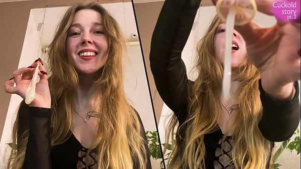 Eat_My Lover_s Cum hubby Cuckold s Story Part 2 CEI