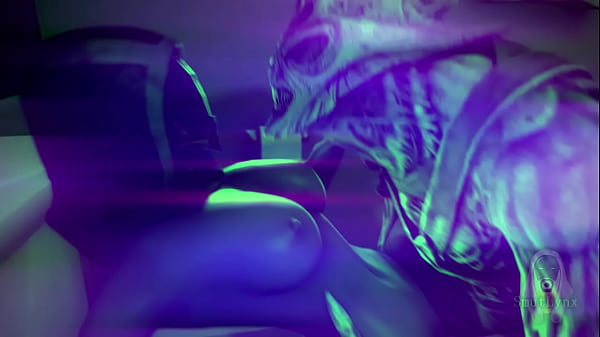 Tali'Zorah gets rammed by a vorcha (SFM)