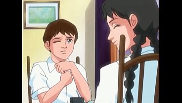 Hentai dude fucks adult step sister