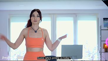 Nonton Will Astra Seduce Jeny Smith During Stretching Session? thumbnail