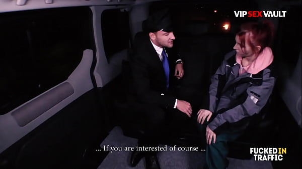 Play MP4 - Czech Babe Vanessa Shelby Cum Covered By Big Dick Chauffeur In The Cab - FUCKED IN TRAFFIC