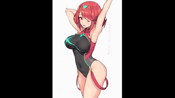Pyra andMythra_Hentai JOI Xenoblade 2 Fap to the Beat Challenge
