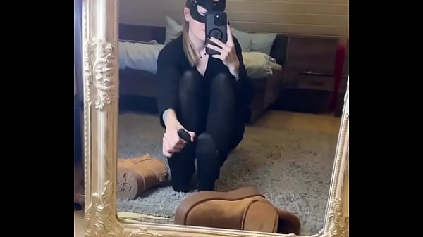 How much would you like to test of my sweaty nylons &bull;full video only on #blacknylon #boots #feet #n 