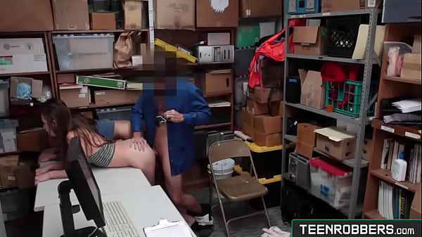 Two Close Friends Hard_Fucked by Perv Guard Teenrobberscom