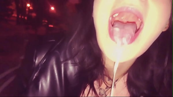 Risky Blowjob To A Stranger Outdoors thumbnail