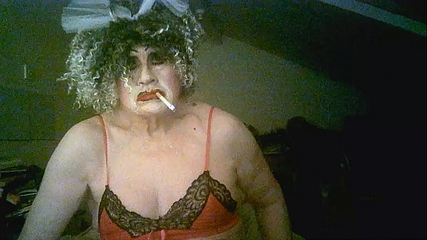 Sarah Smokes, Dressed Like A Whore, Ready To Go Out, Available To Anyone With A Cock. thumbnail