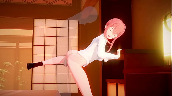 Play MP4 - Miss Makima moans while being penetrated - 3D Hentai