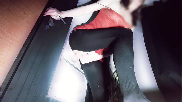 Nonton Milf Red Cat Pussy Rubbing Job With Cumshot At Gloryhole thumbnail