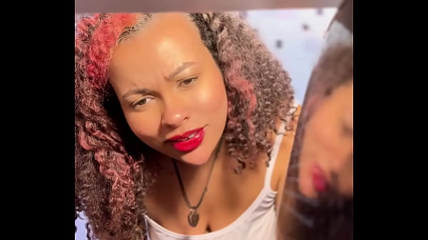 Giantess bbw ebony fart and vore fantasy with tiny husband 