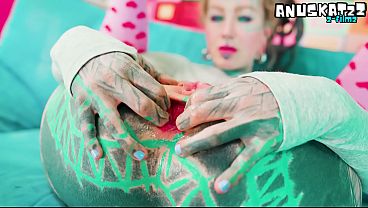 ANAL loving ALT PORNSTAR gapes wide after getting fucked hard by tattooed dick