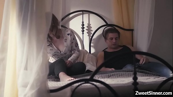 Play MP4 - Hot MILF  Ella Nova as she spreads her pussy and got drilled by her handsome neighbor Nathan Bronson until they both erupting into satisfying orgasms&period;