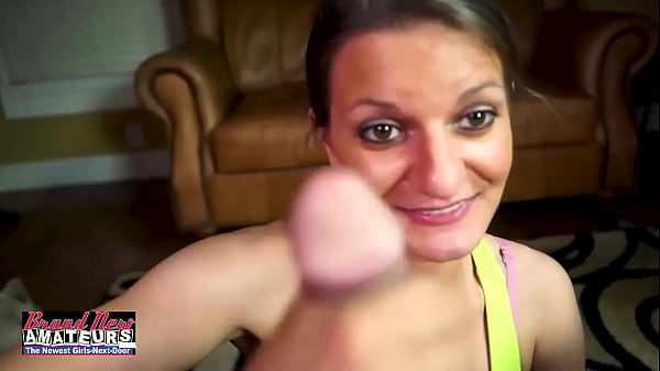 Beauty Brunette Peyton Is Milking Da Director's Wiener! thumbnail