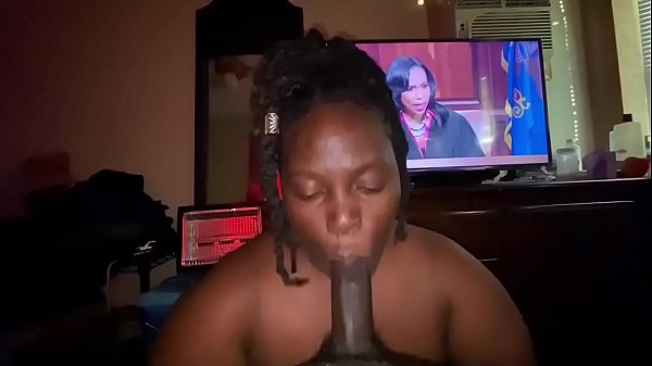 CAUGHT GIVING HEAD IN LIVING_ROOM THROATPIE